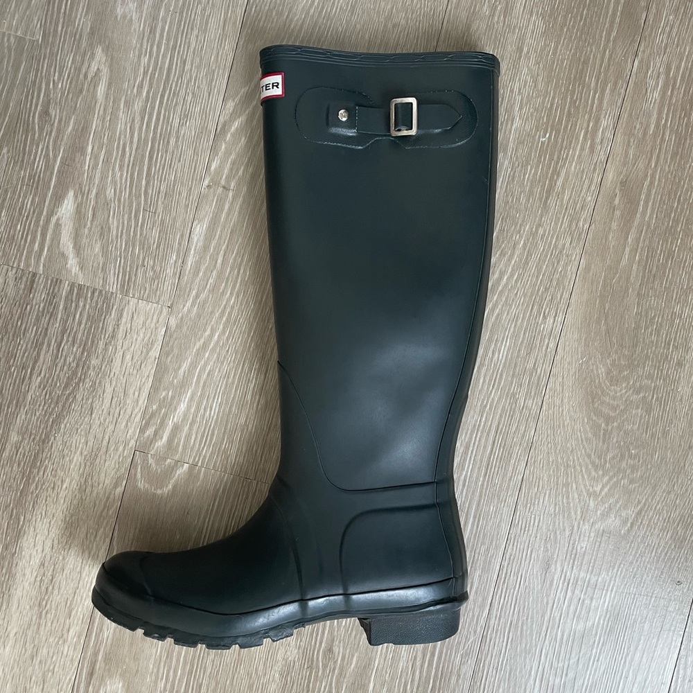 Hunter Rain Boots - Original Tall - Dark Olive Green